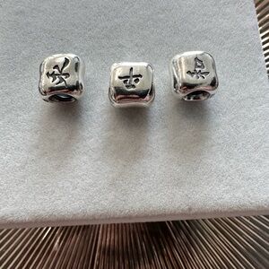 Pandora harmony friendship and peace beads